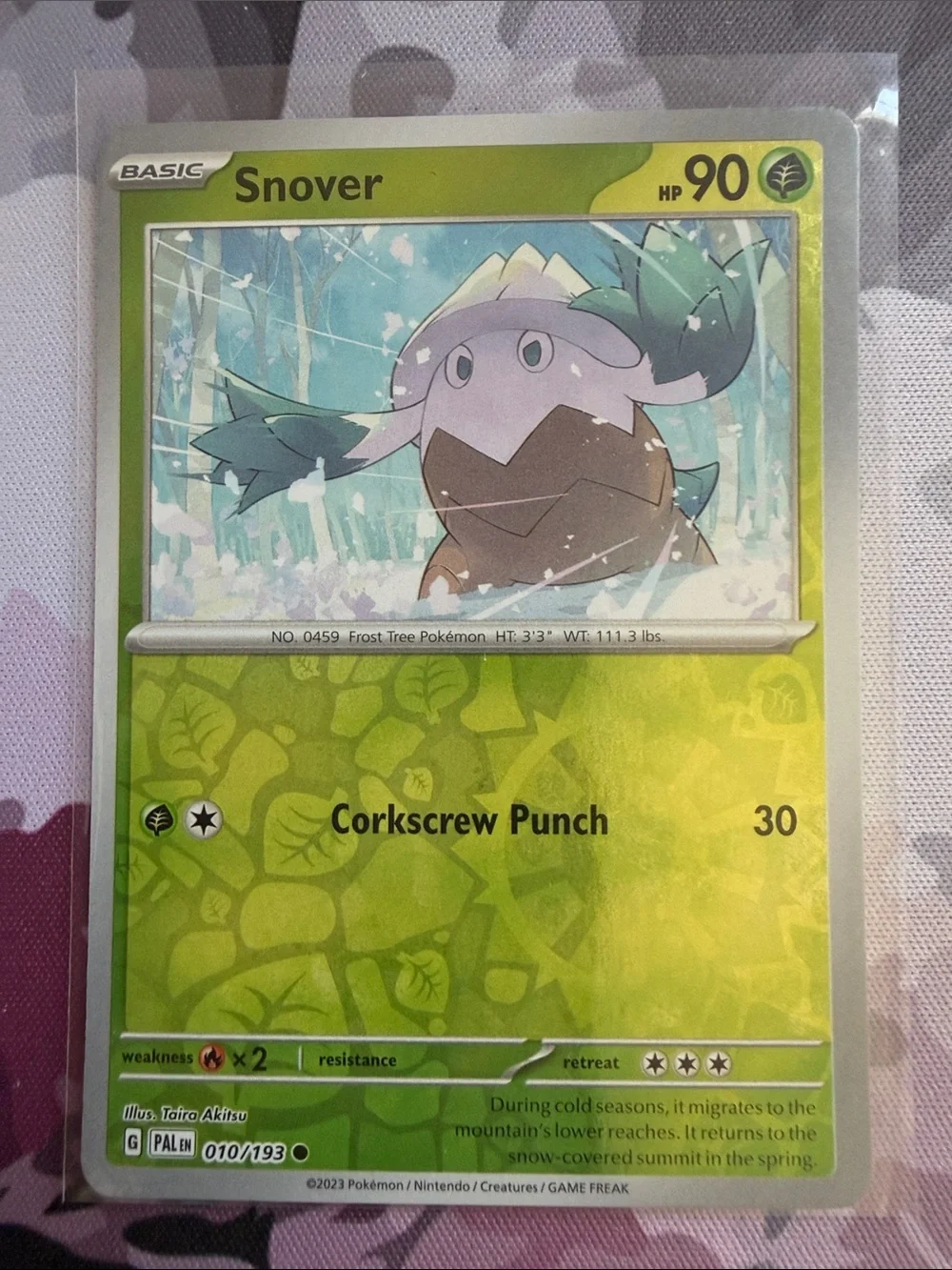 Snover & Abomasnow Evolution Pokémon Card Lot | 2 Card Holo Reverse Holo ✨5/$25✨